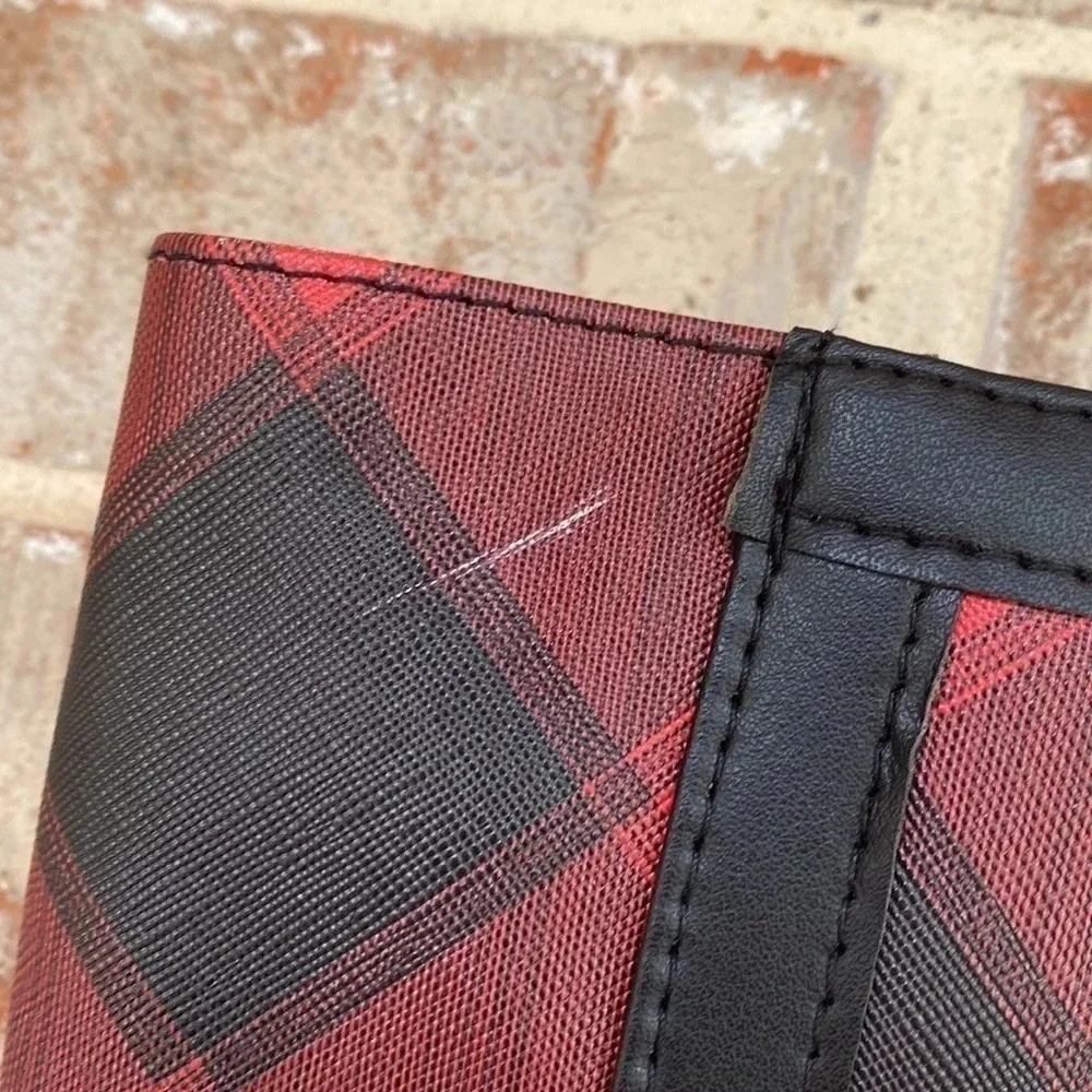 Victoria’s‎ Secret Red And Black Plaid Tote Bag